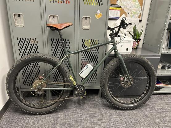 Rode my other bike today.