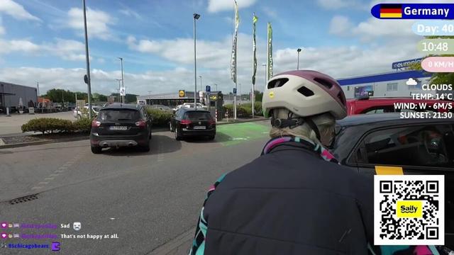 🇩🇪 Germany cycling! Day 40 solo cycling to Twitchcon!