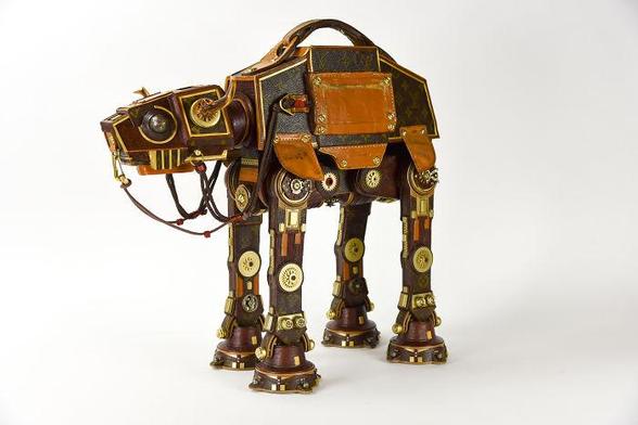 AT-AT en sacs Louis Vuitton et électronique