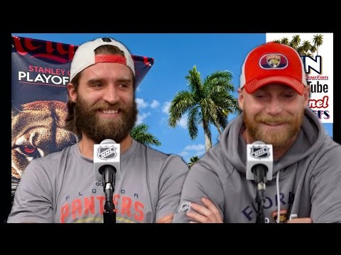 Aaron Ekblad/Sam Bennett: ECF Game 3 Morning Skate - Hurricanes @ Panthers