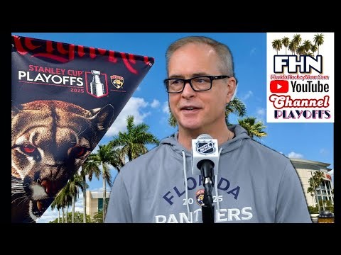 PAUL MAURICE, ECF Game 3 Morning Skate: Carolina Hurricanes @ Florida Panthers