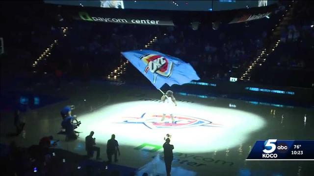 Thunder fans bring the energy at Paycom Center for 'Loud City Live'