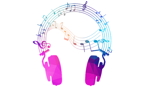 Painted Headphone (pixabay)