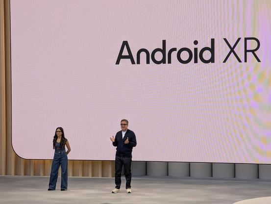 Android XR on stage