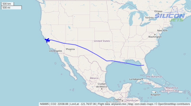 N68885 since Mon May 26 2025 13:58:44 GMT+0000 (Coordinated Universal Time)