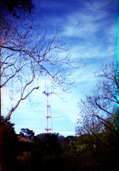 color picture of Sutro tower