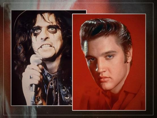 Alice Cooper - Elvis Presley - Split