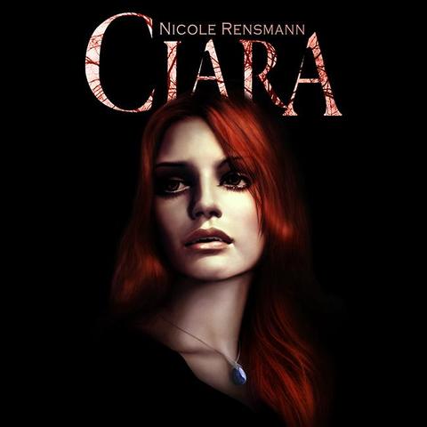 Buchcover CIARA, eine rothhaarige Frau.