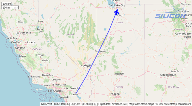 N887WM since Wed May 28 2025 15:42:10 GMT+0000 (Coordinated Universal Time)