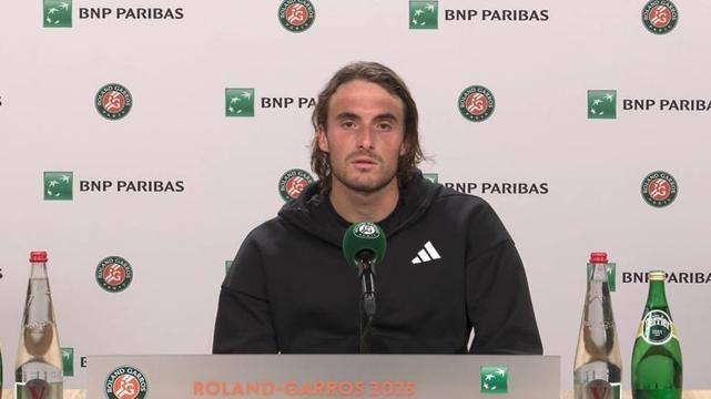 Tennis. Roland-Garros - Stefanos Tsitsipas : «J'ai eu l’impression d'avoir un jeu immature»