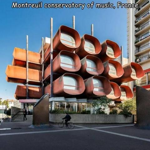 Montreuil Conservatory of Music. France.