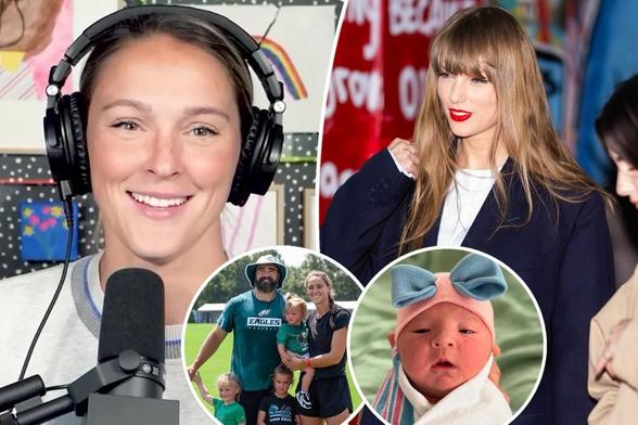 Taylor Swift played a part in Kylie, Jason Kelce's first outing with all four kids