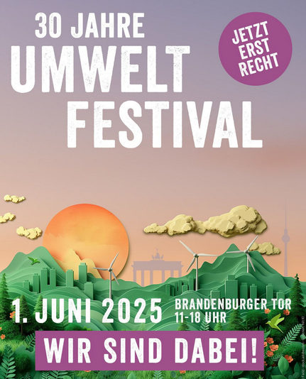 Plakat Opener auf Website: https://www.umweltfestival.de/