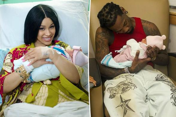 Cardi B reveals her and estranged husband Offset's third baby's name