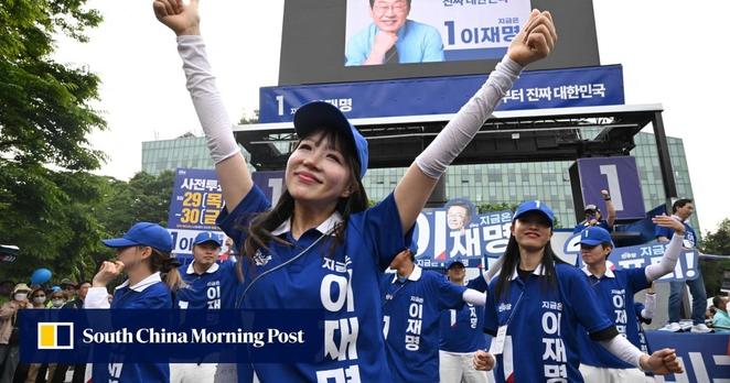 South Korea’s presidential race dances to the beat of K-pop hits