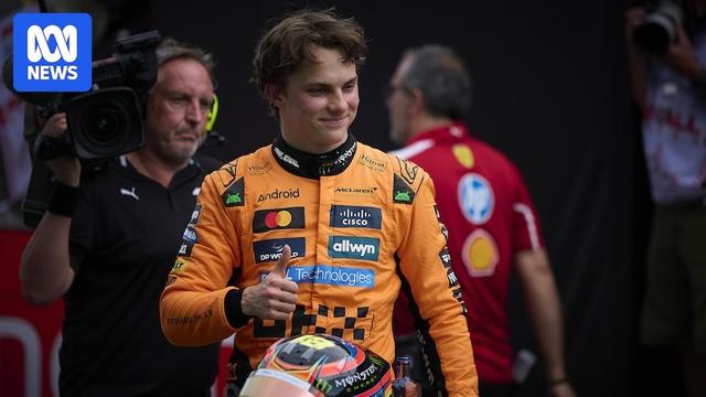 Australia's Oscar Piastri claims pole for the Spanish F1 Grand Prix ahead of Lando Norris