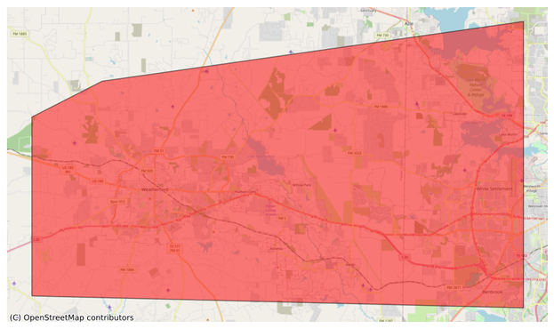 Severe Thunderstorm Warning -  - NWS Fort Worth TX