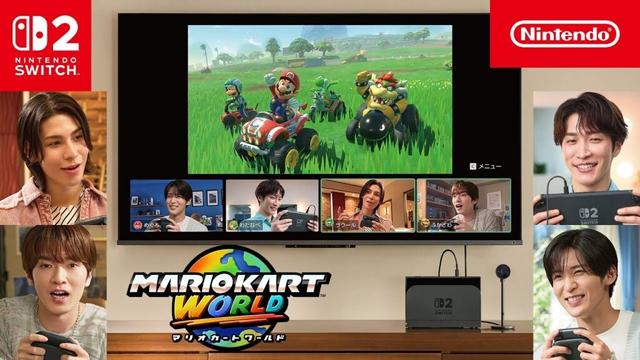 マリオカート ワールド CM ゲームチャット篇 ロングバージョン