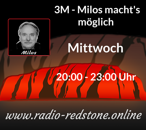 Sendeplan Mittwoch 04.06.2025 www.radio-redstone.de