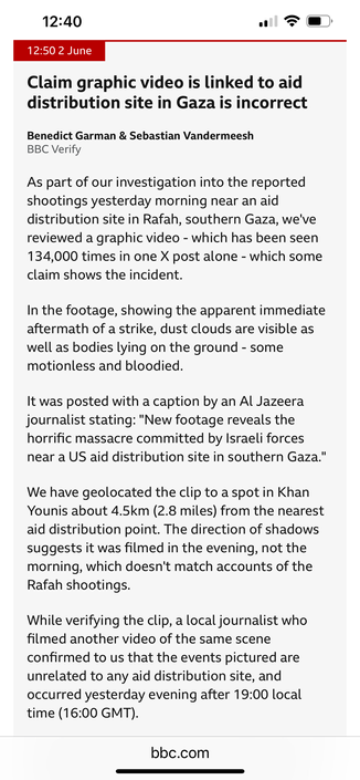 BBC retracts claim that IDF shot at Gazans. Stop letting Hamas write your news!