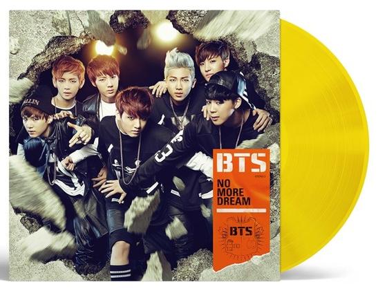 BTS 日本デビューシングル『NO MORE DREAM -Japanese Ver.-』12インチシングルアナログ盤(カラーヴァイナル仕様)10月15日発売！