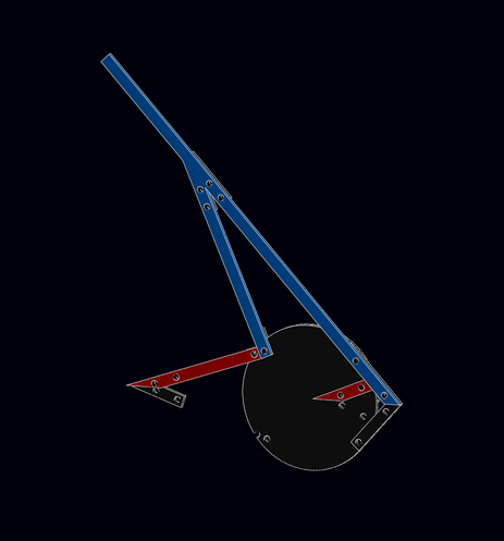 a partial recreation of a sign in CAD