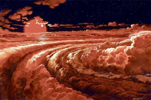 Art by Ron Cobb for Alien - 1977