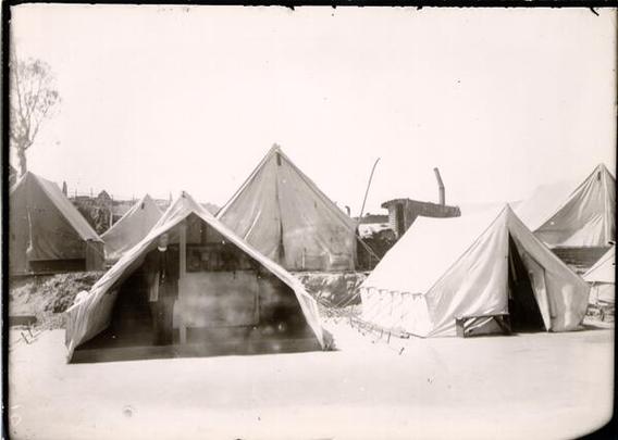 Refugee Camp at an unidentified location