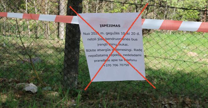 Ar tikrai iš Otavos konvencijos galutinai dar nepasitraukusi Lietuva jau dėlioja minas?