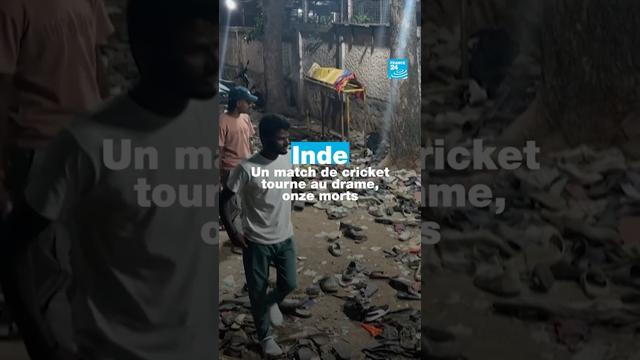 Inde : un match de cricket tourne au drame et fait onze morts • FRANCE 24