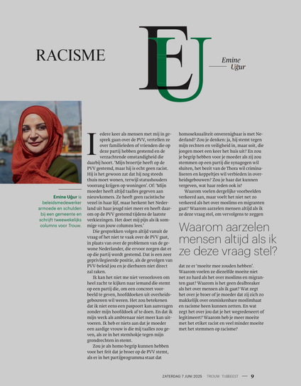 ‪Emine Uğur

Over de rode lijn in het stemhokje.

#rodelijn #racism