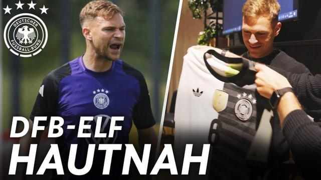 Feuchte Augen bei Kimmich-Ehrung 💯| Final4 - Hautnah mit der Nationalmannschaft