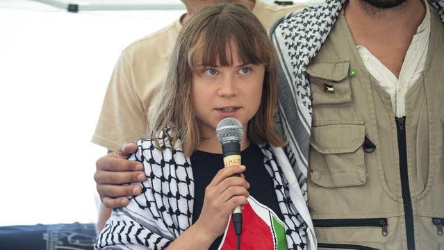 Greta Thunberg detained on Gaza aid boat