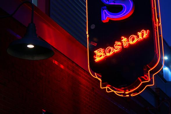 neon sign for a Boston restaurant
Photo by Hasnain Sikora on Unsplash