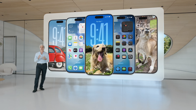 Craig Federighi summarizes the "expressive" look of iOS 2026 at WWDC 2025.
