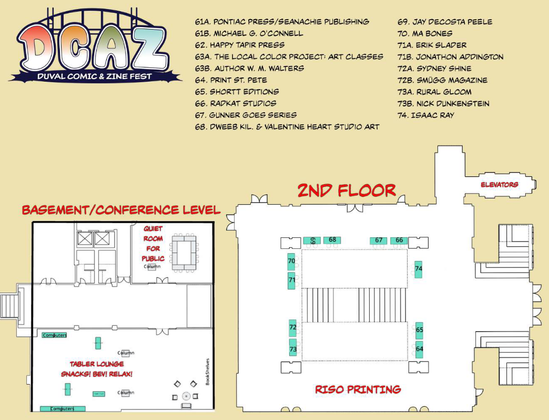A 2nd floor DCAZ map