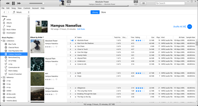 iTunes, a media player from 2003 that still beats everything Linux has to offer in usability and often functionality. Linux developers hate this, because it's true.