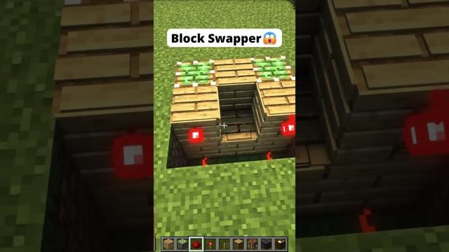 Minecraft Block Swapper😱#minecraft #shorts