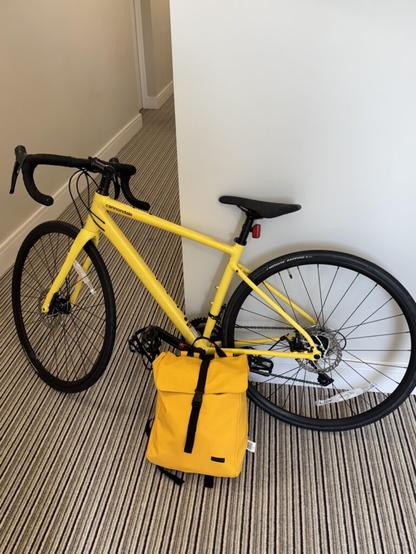 First commute on the hornet.