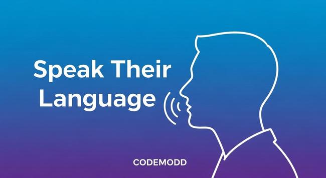 Speak Their Language, CODEMODD banner image