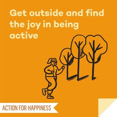 Get outside and find the joy in being active