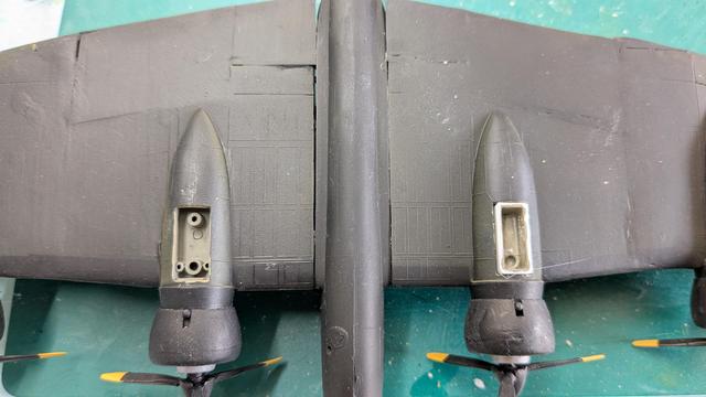 Plastyk Polish PZL 237 1/72 scale model.