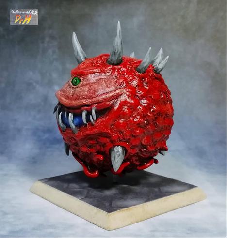 Left front of the Cacodemon model.