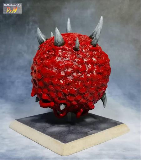 Rear right of the Cacodemon model.