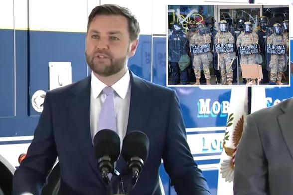 JD Vance boasts Trump will call in National Guard to quell riots 'again if he has to' following appeals court victory