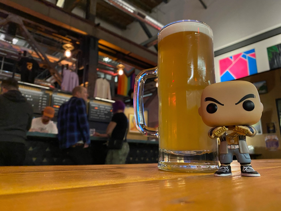 Cal with Horchata Beer
