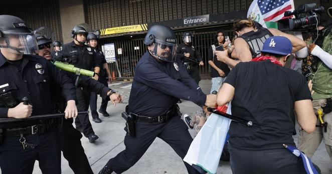 LAPD protest response once again triggers outrage, injuries, lawsuits