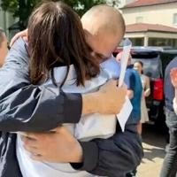 Tikhanovsky was reunited in Lithuania with his wife Svetlana Tikhanovskaya, who took over as opposition leader when he was jailed | News