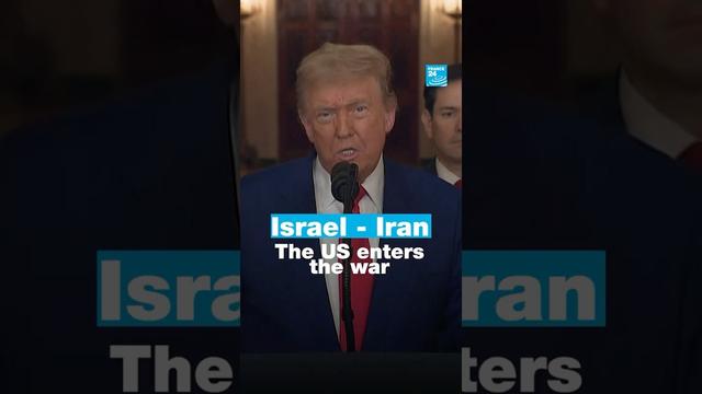 🇺🇸 The #US inserts itself into Israel-Iran war, strikes Iranian #nuclear sites • FRANCE 24 English