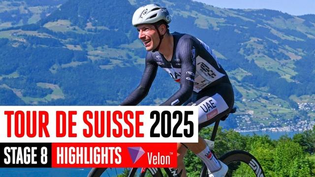BIG turnaround on mountain time trial 🔥 Tour de Suisse 2025 Stage 8 Highlights